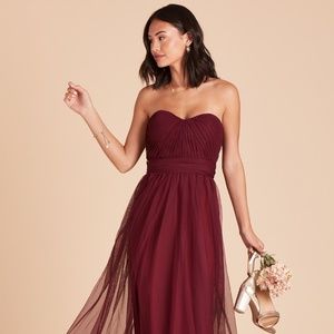 Birdy Grey Bridemaids Dress Cabernet